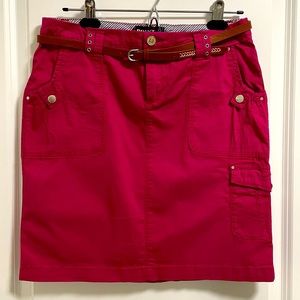👓3 for $25👓 Point zero Pink cargo skirt size 5